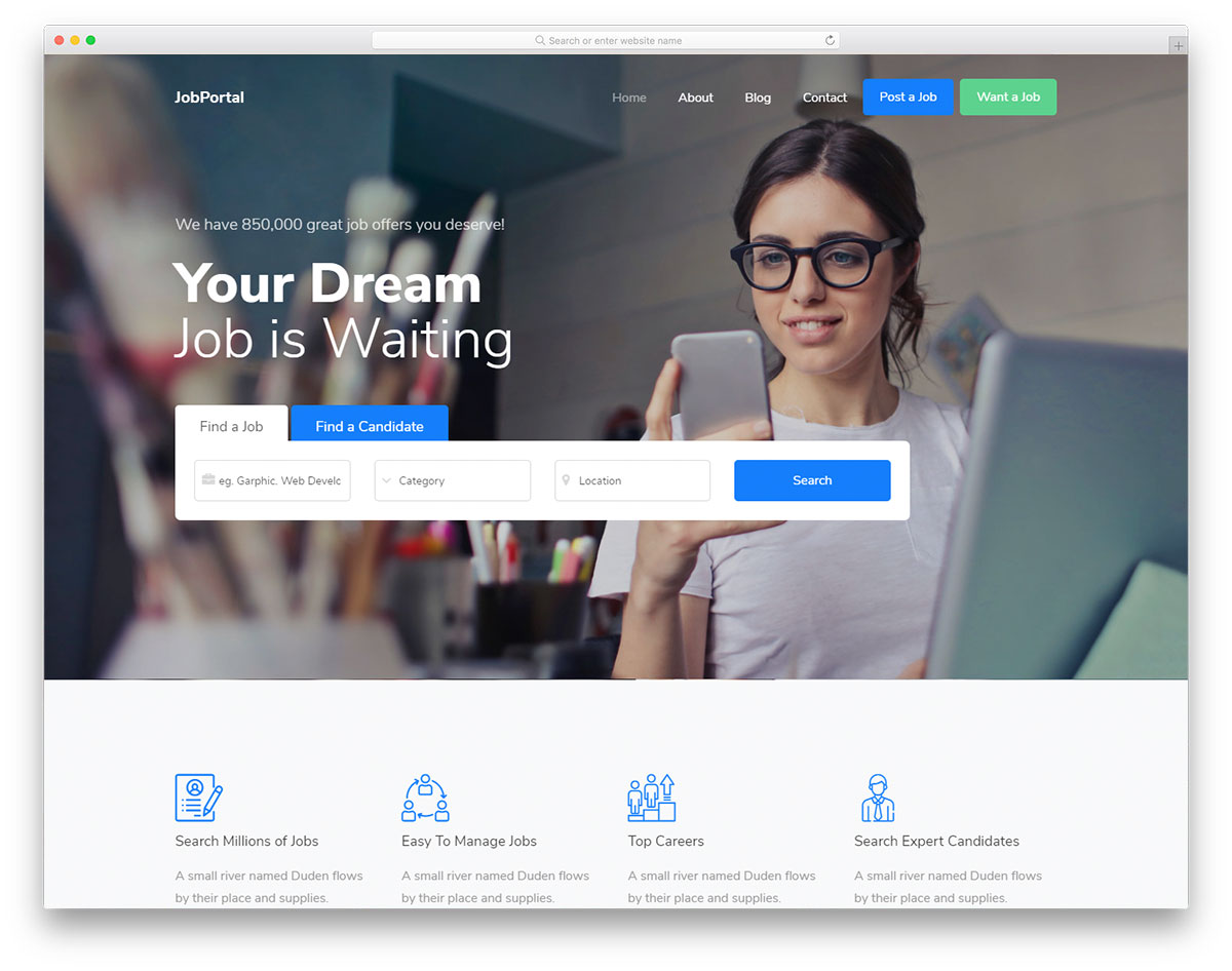 Job Portal Website Development