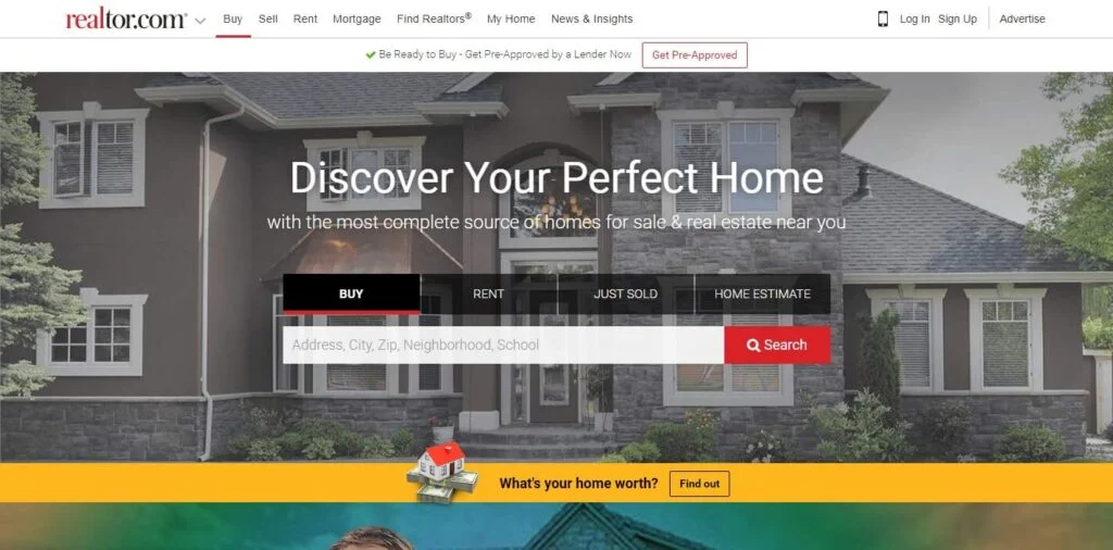 Real Estate Website Design