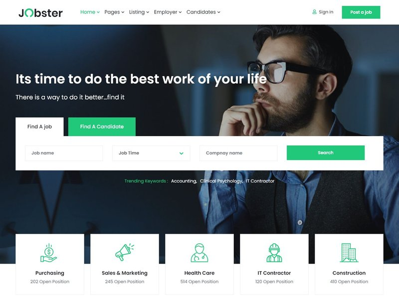 Recruitment Website-design