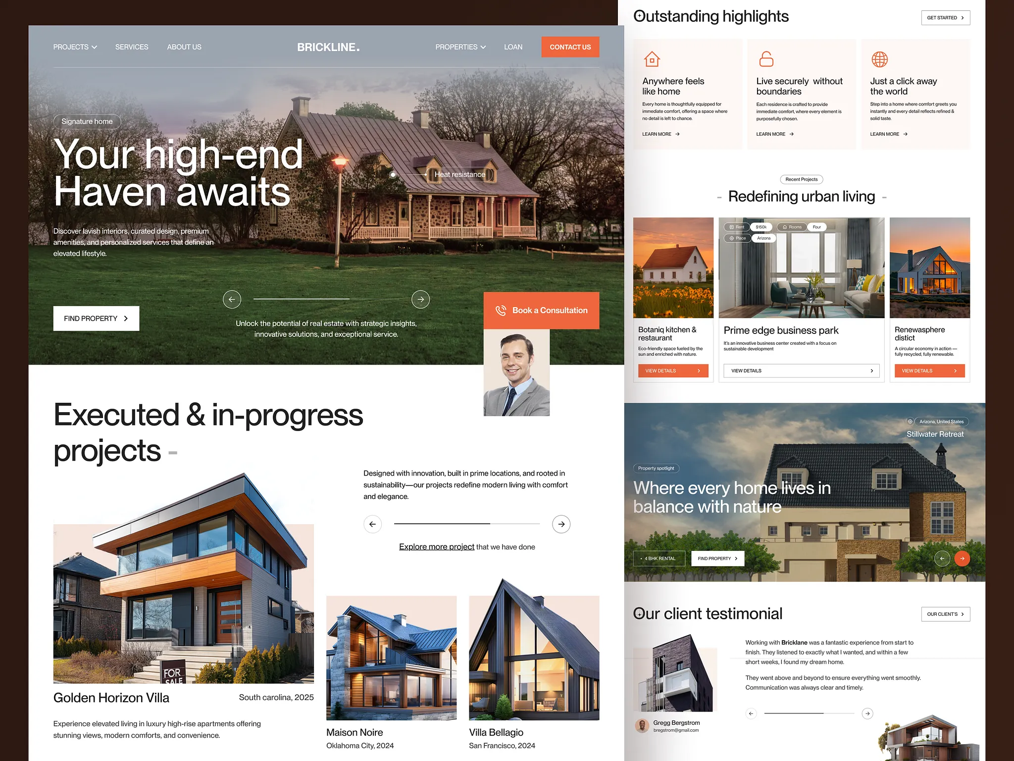 Real Estate Website Development